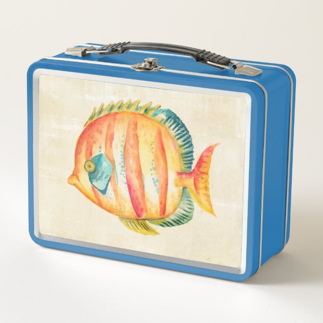 Lunch Box Aquarium coloré Poisson (Devant)