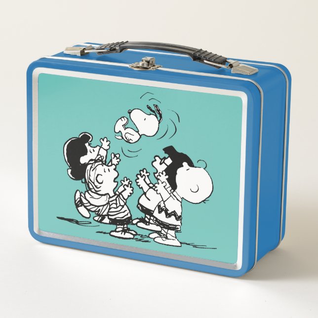 Lunch Box Arachides Gang Lifting Snoopy (Devant)