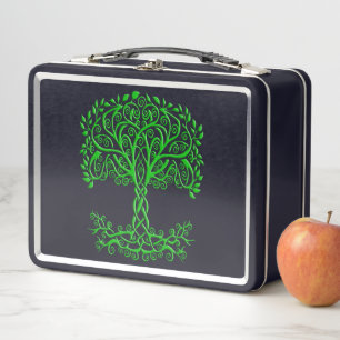 Lunch Box Arbre Celtique Vert De Vie