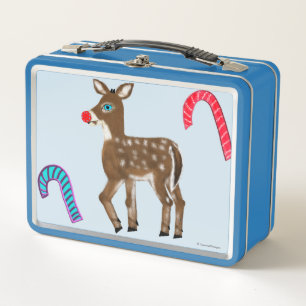 Lunch Box Arbre de Noël Super Snow Blue Eyed Reinder