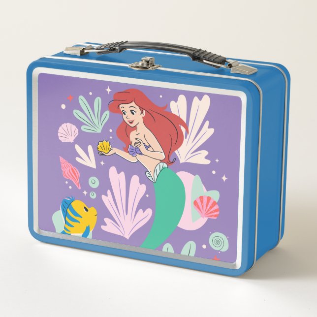Lunch Box Ariel & Flounder’s Undersea Shell-abration ! (Devant)