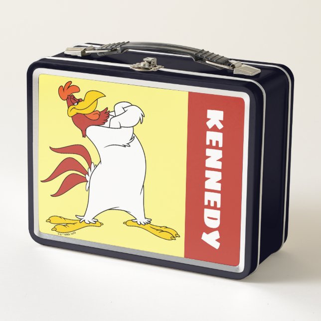 Lunch Box Armoiries de Foghorn Leghorn franchies (Devant)
