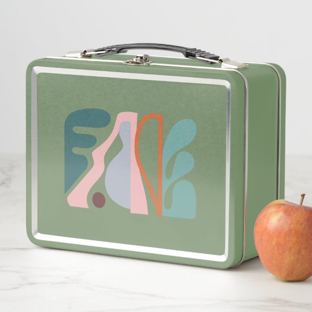 Lunch Box Art Abstrait un (En situation)