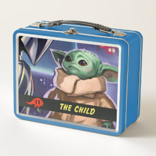 Lunch Box Art demi-ton enfant de style vintage