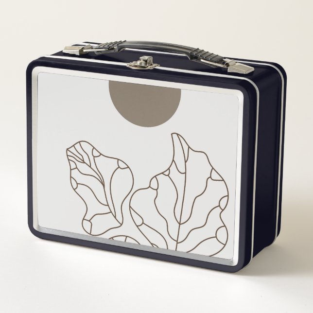 Lunch Box Art plante moderne (Devant)