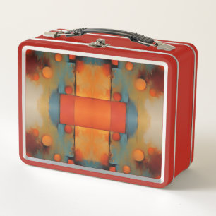 Lunch Box Art textile Abstrait : Nature concept art couleurs