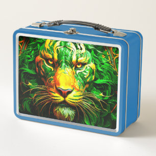Lunch Box Artsy Lion