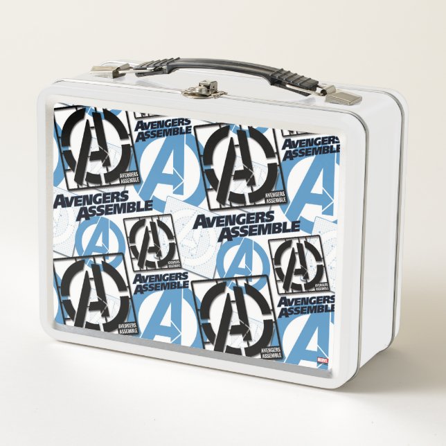 Lunch Box Assemblage de motifs (Devant)