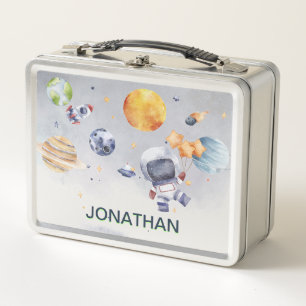 Lunch Box Astronaut Planète Enfants spatiaux