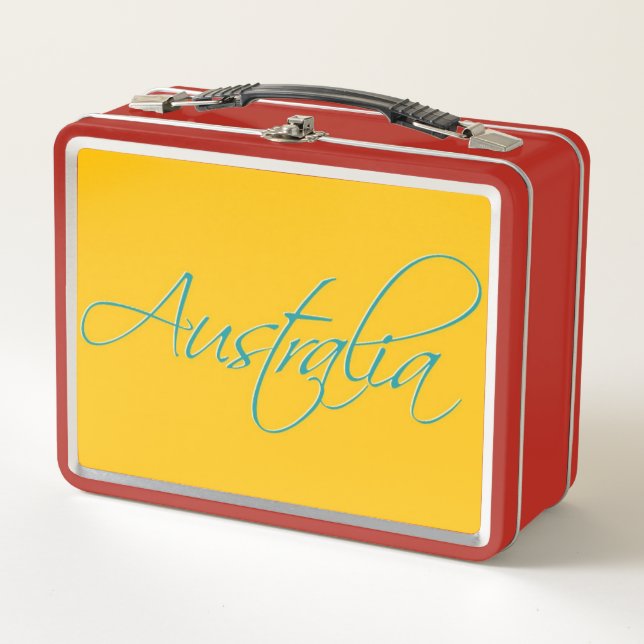 Lunch Box Australie : Boîte à lunch pour les voyages (Devant)