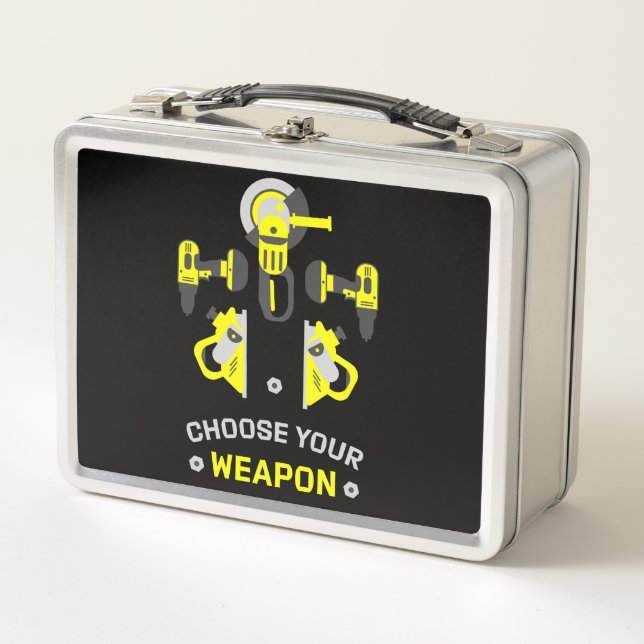 Lunch Box Auto-construction DIY Homme (Devant)
