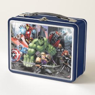 Lunch Box Avengers défendent la ville