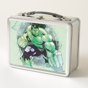 Lunch Box Avengers Hulk Aquarelle Graphique