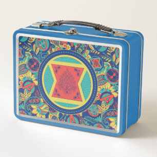 Lunch Box Avengers   Logo couleur Paisley Black Widow