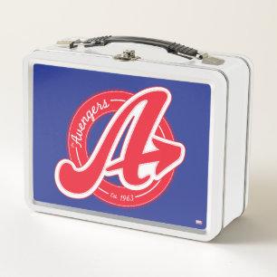 Lunch Box Avengers   Logo Rétro Avengers Env 1963