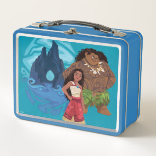 Lunch Box Aventures Moana & Maui en Océanie