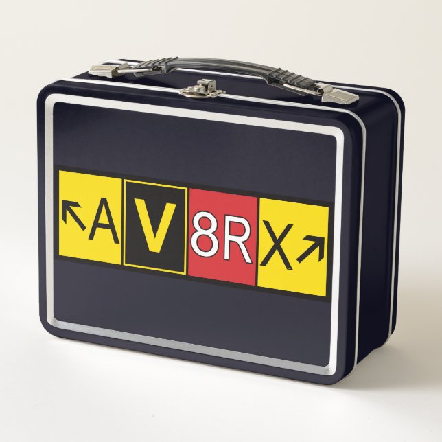 Lunch Box Aviatrix - AV8RX - (Devant)