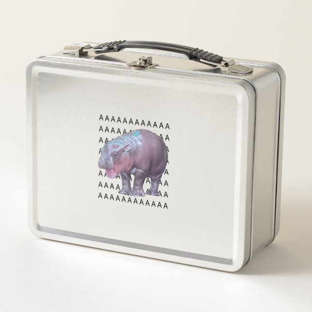 Lunch Box Baby Hippo Moo Deng Débardeur (Devant)