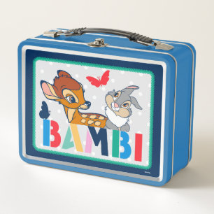 Lunch Box Badge de point Bambi et Thumper Polka