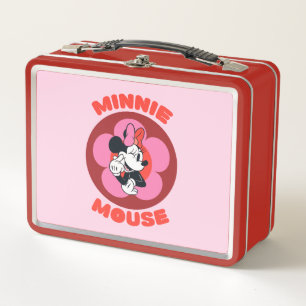 Lunch Box Badge Rétro Minnie Mouse Classique