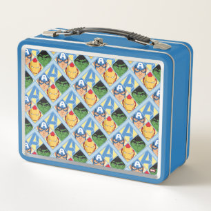Lunch Box Badge Visage des Avengers