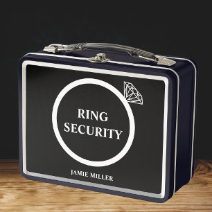 Lunch Box Bague de sécurité mariage Bague de sécurité Bearer