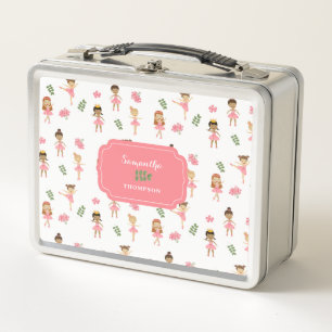 Lunch Box Ballet Pink Ballerinas Danser Motif fille