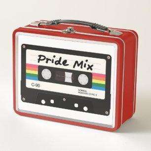 Lunch Box Bande de la cassette Mix Pride