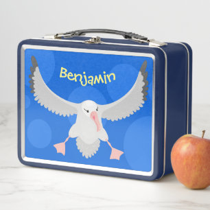Lunch Box Bande dessinée de l'oiseau mûre albatros