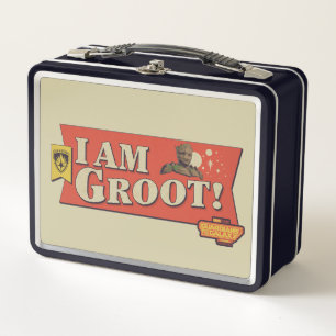 Lunch Box Bannière "Je Suis Groot" des Gardiens de la Galaxi