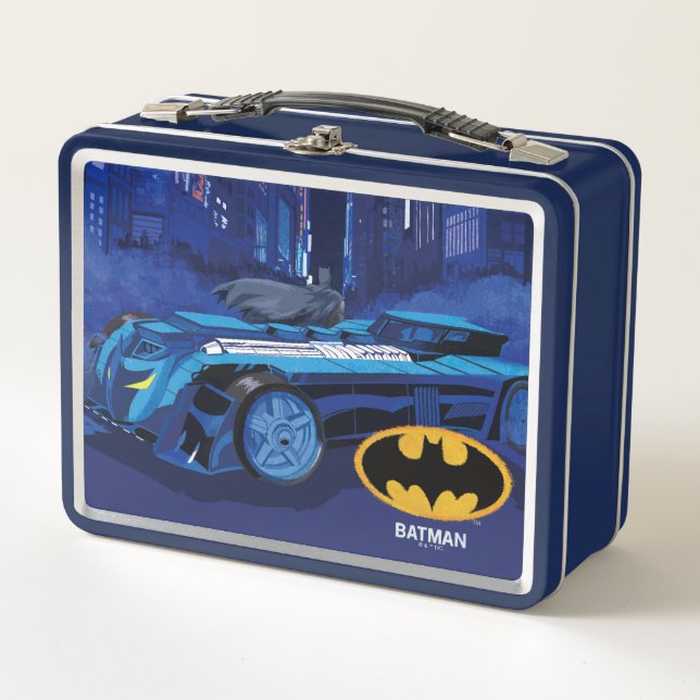 Lunch Box Batman Gotham City Night Patrol (Devant)