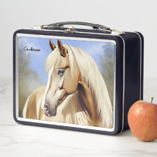 Lunch Box Beau Palomino Horse