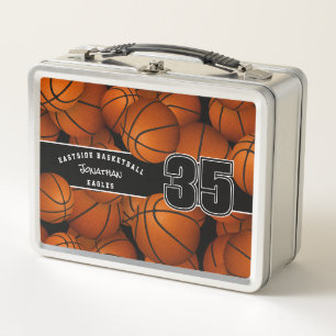 Lunch Box Beaucoup de basket-ball nom du joueur