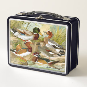 Lunch Box Beaux Canards Vintages À L'Étang