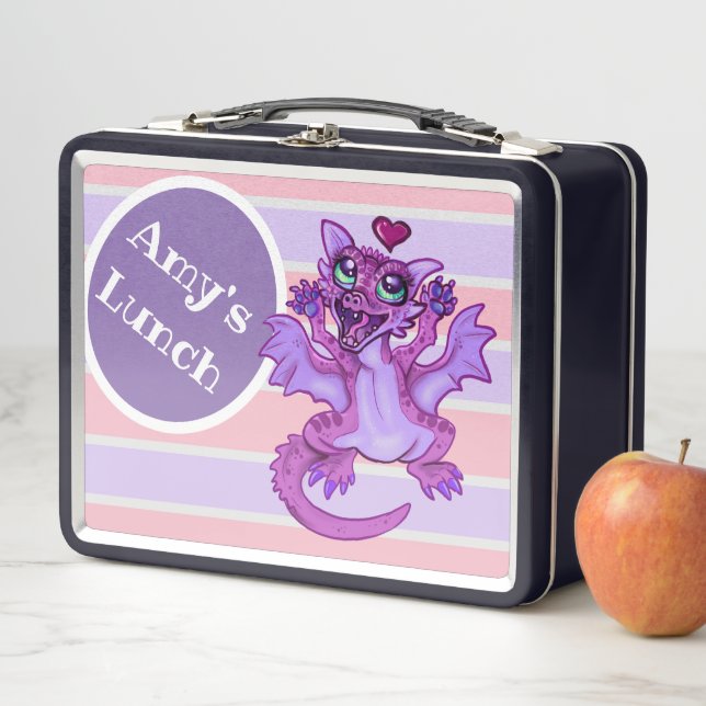 Lunch Box Bébé Dragon Love (En situation)
