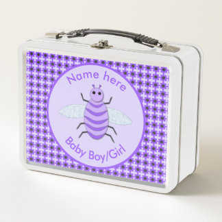 Lunch Box Bébé mou Bee Genre Révéler Neutre Personnalisé