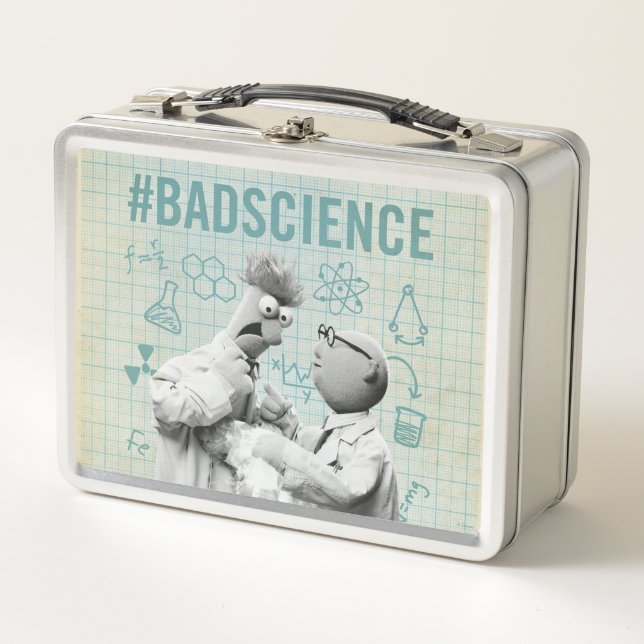 Lunch Box Bécher et Bunsen| #Mauvaise science (Devant)