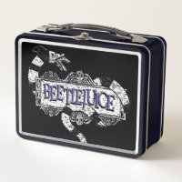 Beetlejus | Vapeur de sable enroulé sur le logo Be