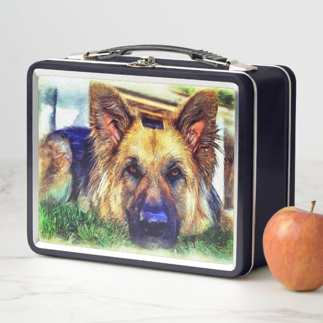 Lunch Box Berger allemand (En situation)