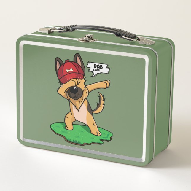 Lunch Box berger allemand Dabbing (Devant)
