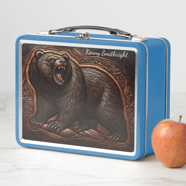 Lunch Box Bête grinçante : Majesté crachée de cuir (En situation)