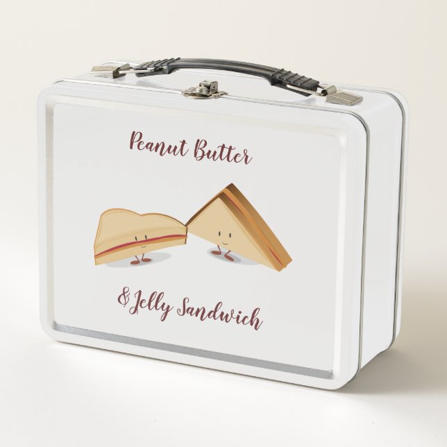 Lunch Box Beurre d'arachide et panier-repas en métal du (Devant)