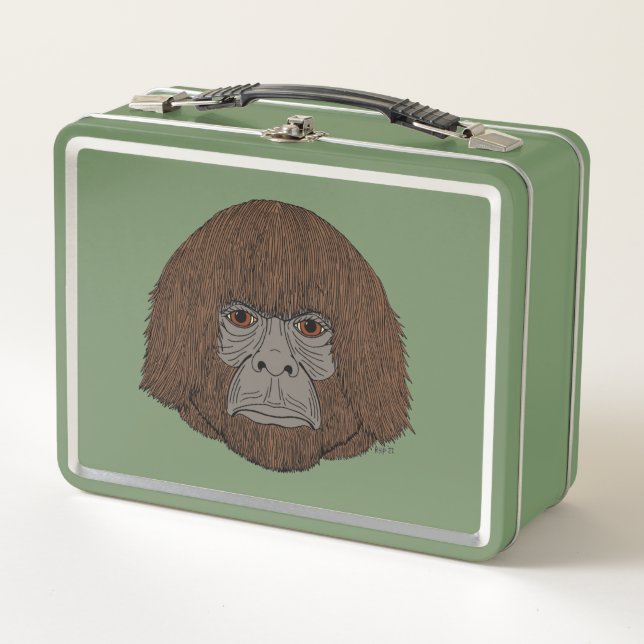 Lunch Box Bigfoot Portrait 2 (Comme l'Homme) (Devant)