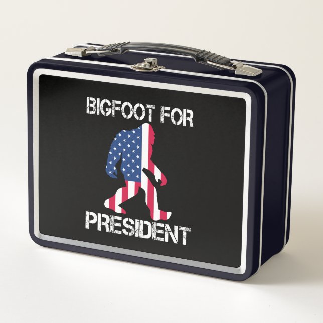 Lunch Box Bigfoot pour le président Funny Bigfoot (Devant)