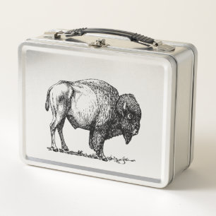 Lunch Box Bison de Buffalo américain