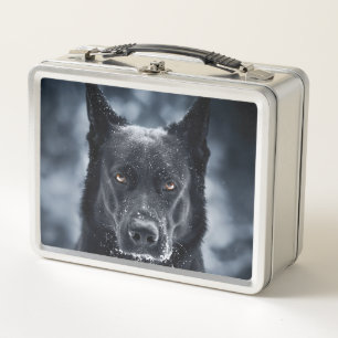 Lunch Box Black German Shepherd