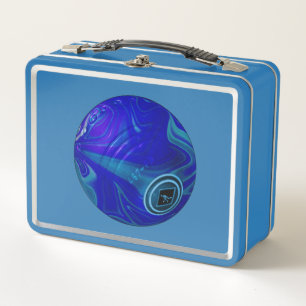 Lunch Box Bleu pelouse Bowl,