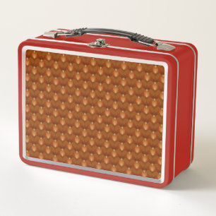 Lunch Box Boho Retro Motif en style les années 70