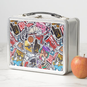 Lunch Box Boîte à déjeuner Culture Pop Retro