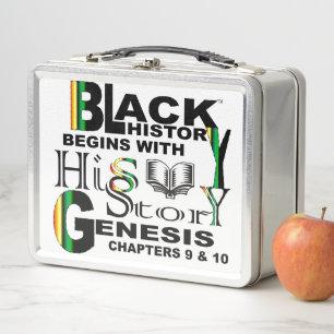 Lunch Box Boîte à déjeuner Historique Noir